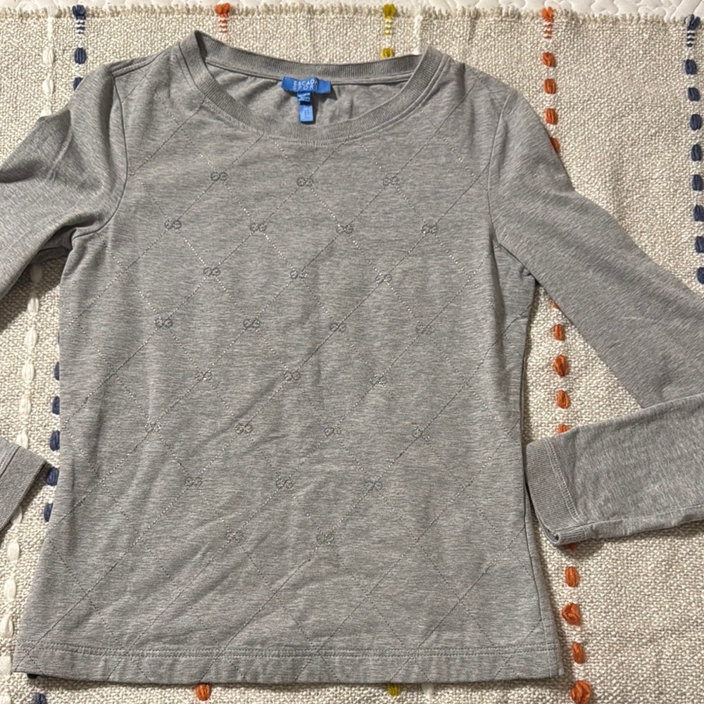 Escada Sport Gray Top